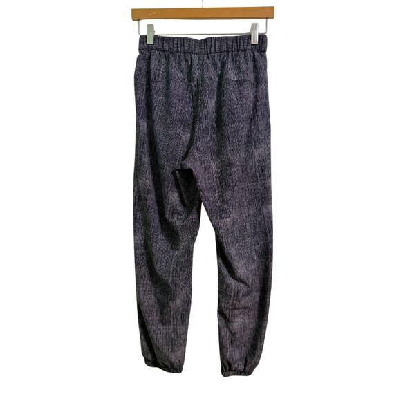 Lululemon Rollin’ With My Omies Pants Black Grey Print Women’s Size 4 - Picture 3 of 5